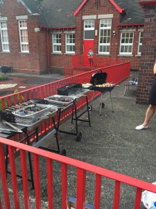 Local BBQ for foster families with Ikon Fostering of Walsall, West Midlands
